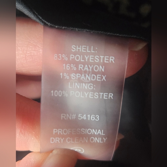 Calvin Klein Cascading Collar 3/4 Sleeves Open Blazer Women's Size 6 - Picture 7 of 7